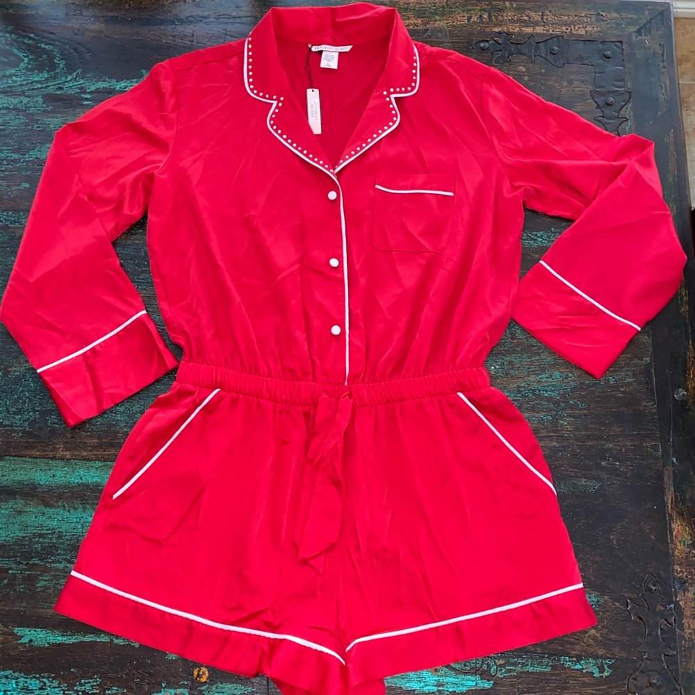 Victoria’s Secret pajama romper NWT